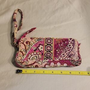 Vera Bradley zipper pouch wristlet wallet